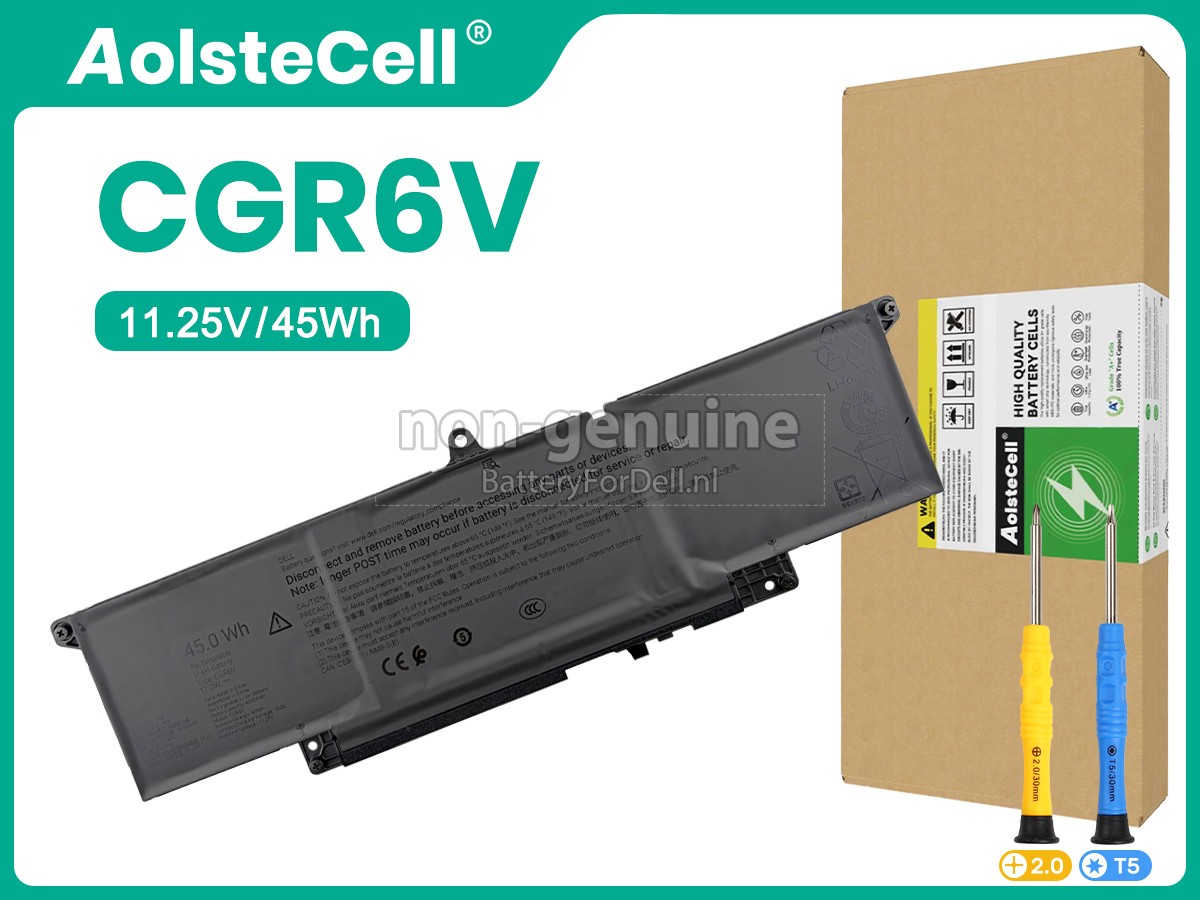 Dell 60GY0 Accu Vervangen
