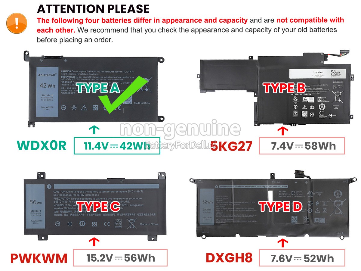 Dell Inspiron 14 7000 Accu Vervangen