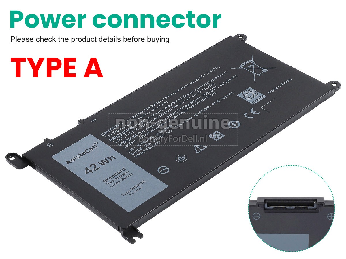 Dell Inspiron 14 7000 Accu Vervangen