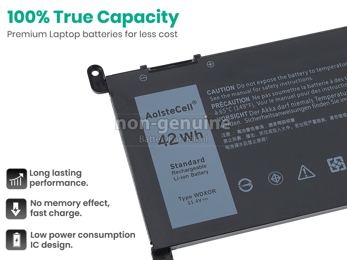 Dell Inspiron 14 7000 Accu Vervangen