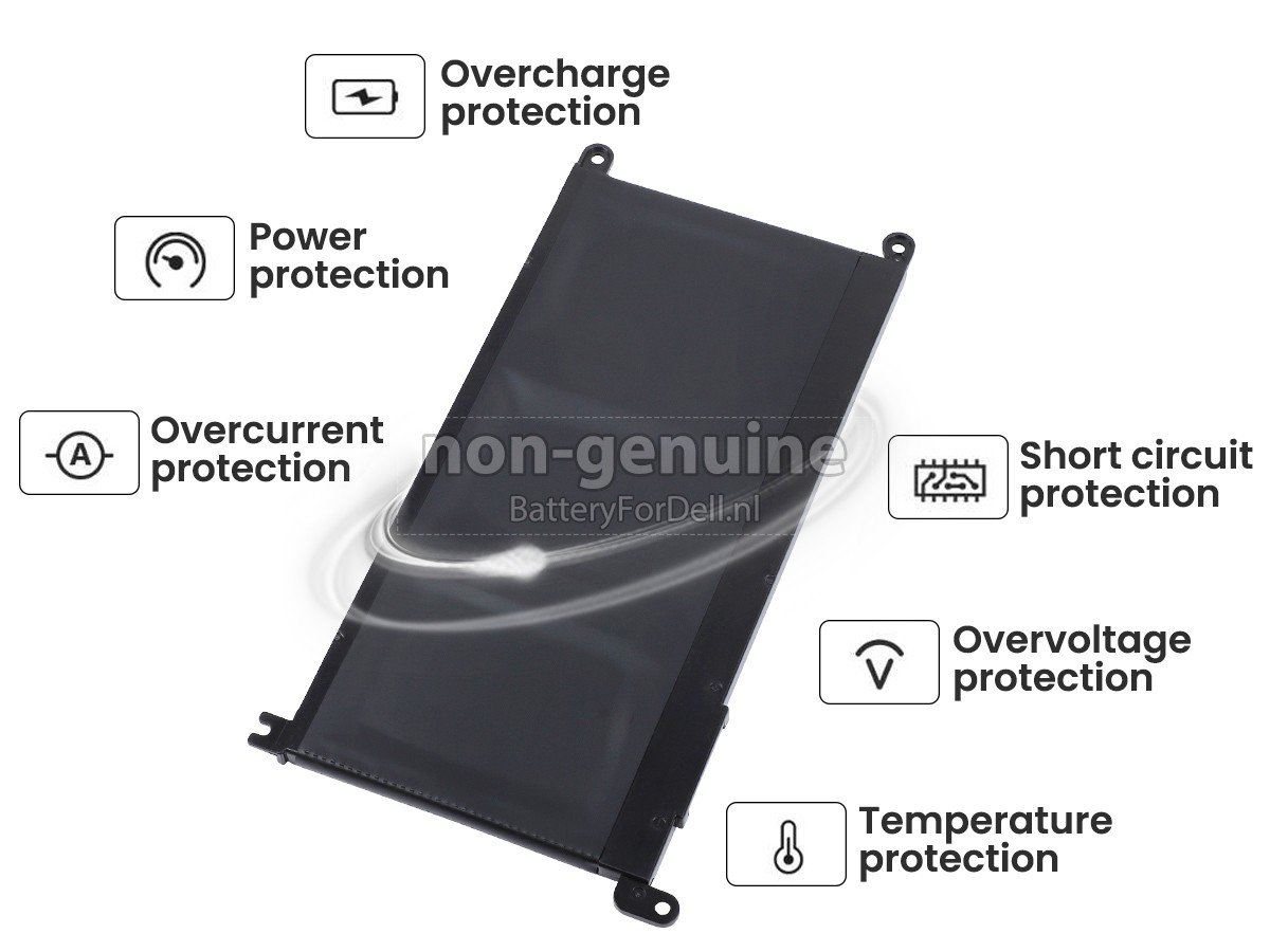 Dell Inspiron 14 7000 Accu Vervangen